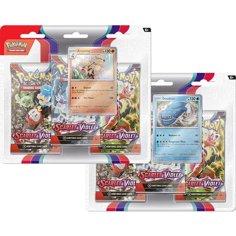 PKMN - Scarlet & Violet: Bundle - 3-Pack Blister
