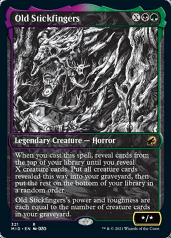 MID-321 - Old Stickfingers - Non Foil - NM