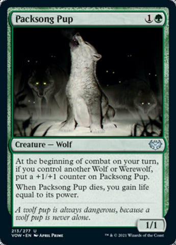 VOW-213 - Packsong Pup -  Non Foil - NM
