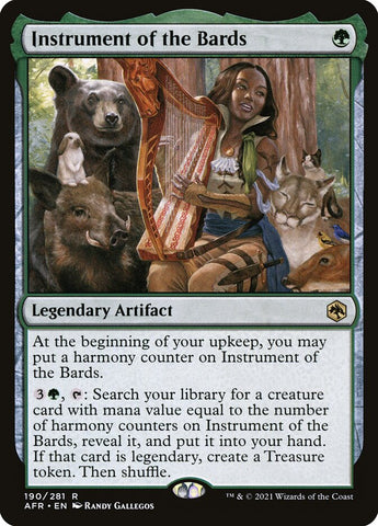 AFR-190 - Instrument of the Bards - Non Foil - NM