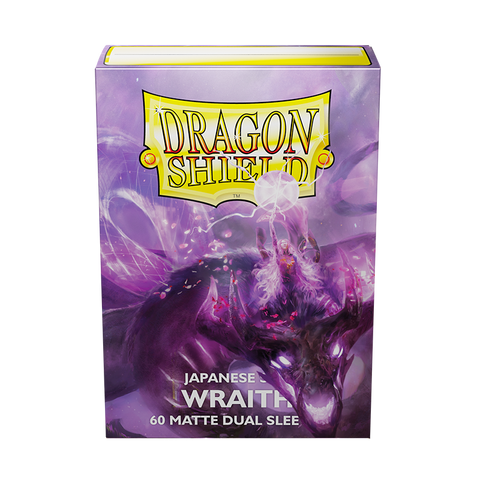 Dragon Shield: Japanese Size 60ct Sleeves - Wraith (Dual Matte)