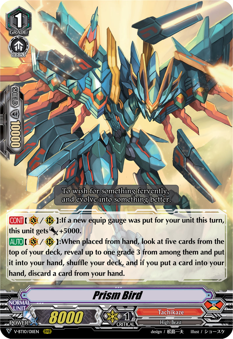 Prism Bird (V-BT10/011EN) [Phantom Dragon Aeon]