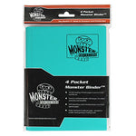 Monster Binder Protectors 4 Pocket - Teal