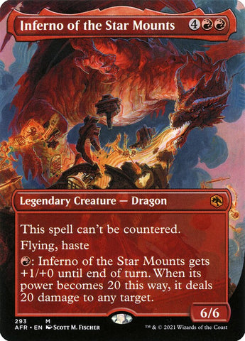 AFR-293 - Inferno of the Star Mounts - Foil  - NM