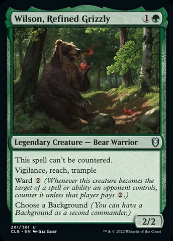 CLB-261 - Wilson, Refined Grizzly - Non Foil  - NM