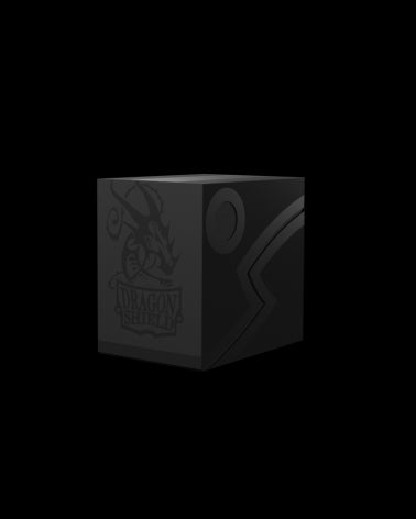 Dragon Shield - Double Shell: Black - 150+ Deck Box
