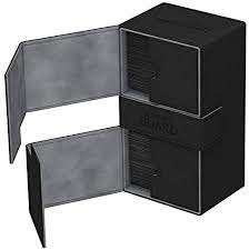 UG - Twin Flip n" Tray: Black - 200+ Deck box