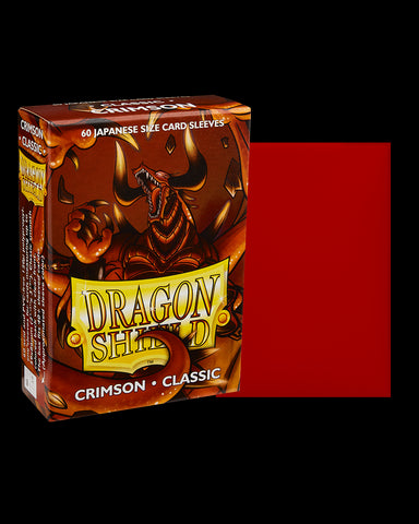 Dragon Shield -  Japanese Classic Crimson