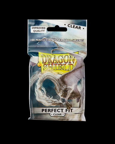 Dragon Shield - Standard Perfect Fit: Clear - Card Sleeves