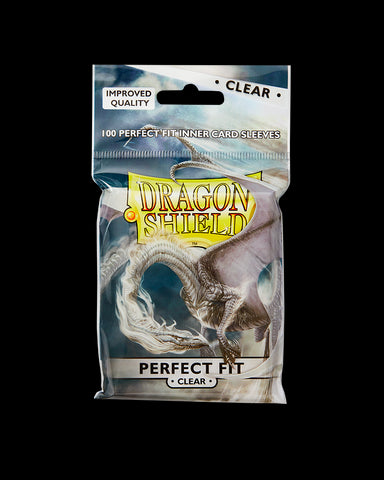 Dragon Shield - Standard Perfect Fit: Clear - Card Sleeves