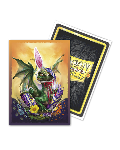 Dragon Shield - Standard Art-Brushed: 2022 Easter Dragon - 100ct. Card Sleeves