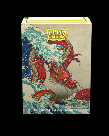 Dragon Shield - Standard Art-Brushed: Great Wave - 100ct. Card Sleeves