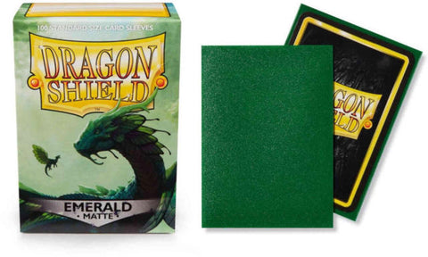 Dragon Shield - Standard Matte: Emerald - 100ct. Card Sleeves