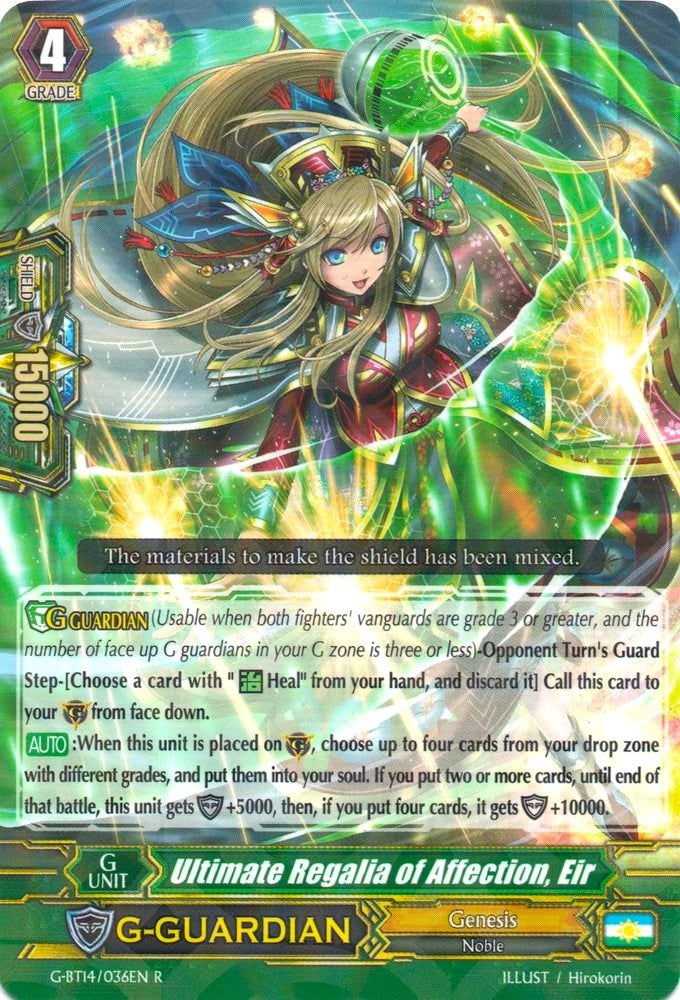 Ultimate Regalia of Affection, Eir (G-BT14/036EN) [Divine Dragon Apocrypha]