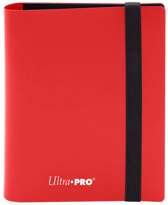 Ultra PRO: 2-Pocket PRO-Binder - Eclipse (Apple Red)