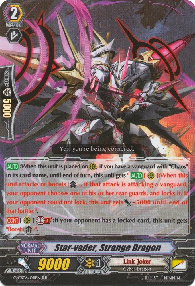 Star-vader, Strange Dragon (G-CB06/011EN) [Rondeau of Chaos and Salvation]