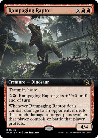 MOM-0366 - Rampaging Raptor - Non Foil - NM