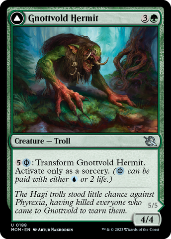 MOM-0188 - Gnottvold Hermit / Chrome Host Hulk - Non Foil - NM