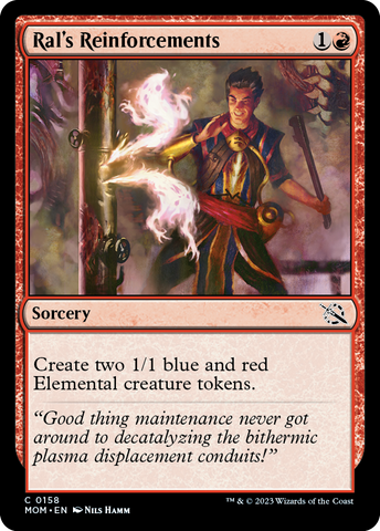 MOM-0158 - Ral's Reinforcements - Non Foil - NM