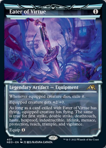 NEO-401 - Eater of Virtue - Non Foil  - NM