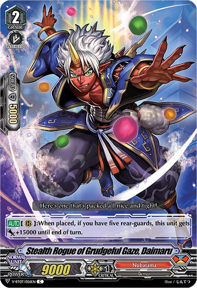 Stealth Rogue of Grudgeful Gaze, Daimaru (V-BT07/056EN) [Infinideity Cradle]