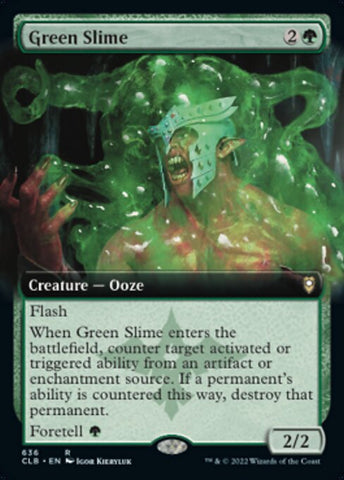 CLB-636 - Green Slime - Non Foil - NM