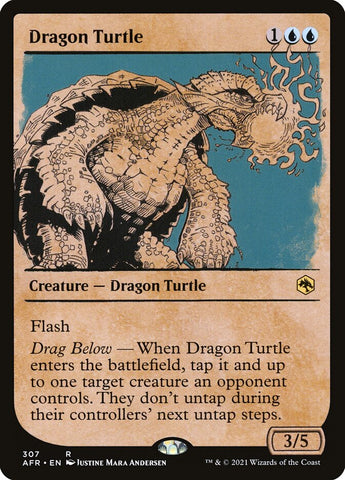 AFR-307 - Dragon Turtle - Non Foil  - NM