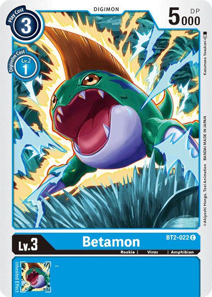 Betamon [BT2-022] [Release Special Booster Ver.1.5]