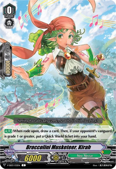 Broccolini Musketeer, Kirah (V-SS03/132EN) [Festival Collection]