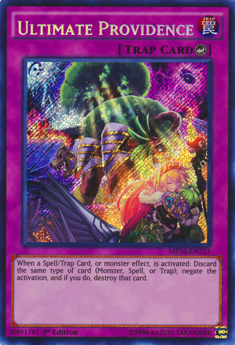 Ultimate Providence [MP16-EN233] Secret Rare