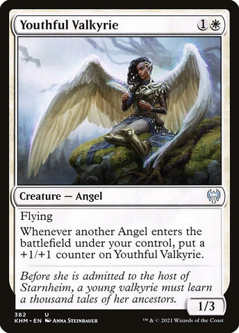 KHM-382 - Youthful Valkyrie - Non Foil - NM