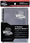 Monster Binder Protectors 4 Pocket - Holo Black