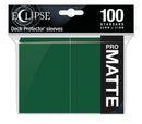 Ultra Pro Eclipse Pro Matte Standard Size - Forest Green