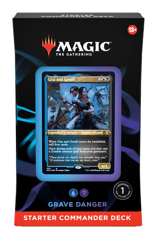MTG -  Starter Commander Deck - Grave Danger