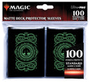 U.P. - Deck Protector: MTG Mana Symbol Forest - 100ct. Sleeves