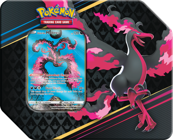 PKMN - CROWN ZENITH: GALARIAN MOLTRES - GALARIAN TIN COLLECTION