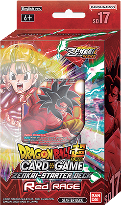 DBS - ZL-01- Red Rage - Starter Deck