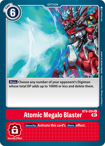 BT9-094 - Atomic Megalo Blaster - Common - NM