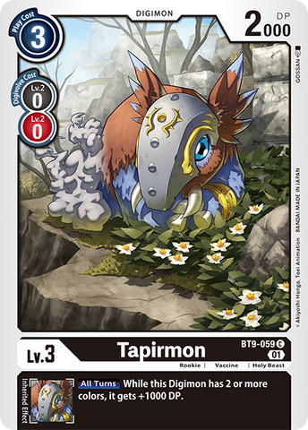BT9-059 - Tapirmon - Common - NM