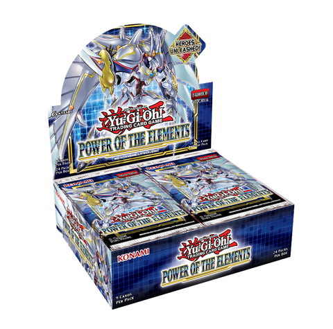 YGO - Power of the Elements - Booster Box