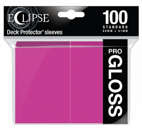 UP 100 Standard Pro Gloss Sleeves dark pink