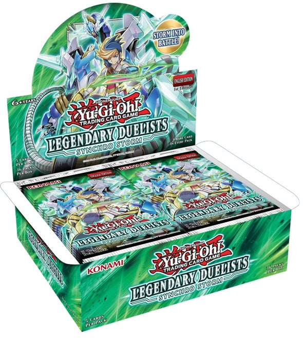 YUGIOH - LEGENDARY DUELIST: SYNCHRO STORM 12-BOX CASE