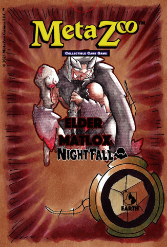MetaZoo - Nightfall: Elder Matlox - Theme Deck 1st ed