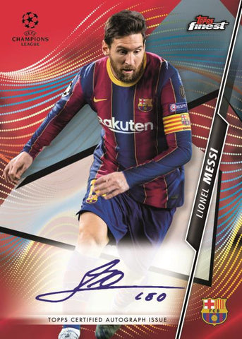 Topps - 2021-22 Finest UEFA Champions League Soccer - Hobby Box