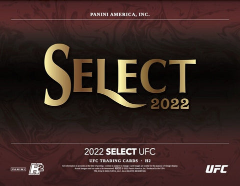 Panini - 2022 Select UFC - Hobby Box