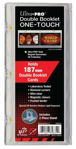 One Touch Double Booklet 187mm