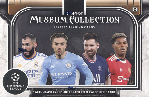 Topps - 2021/22 Museum Collection Soccer - Hobby Box