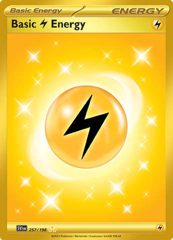 257/198 - Basic Lightning Energy - SR