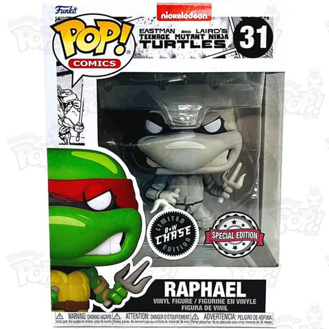 POP! - Teenage Mutant Ninja Turtles - 31 - Raphael B&W Chase - Figure