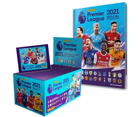 Panini Premier League 2021 Offical Sticker Album w/20 plus stickers